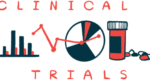 A bar graph, a line graph, a pie chart, and a pill bottle are seen sandwiched between the words 