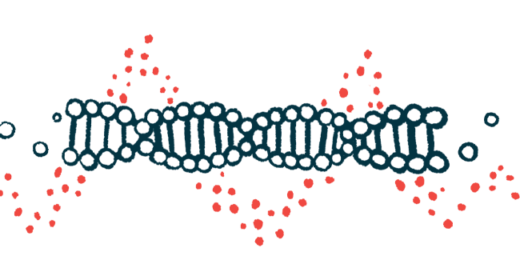 An illustration of the double helix of DNA.