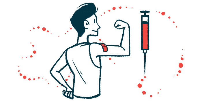 vutrisiran | Amyloidosis News Today | Soleo Health offering Amvuttra | illustration of person on injection therapy