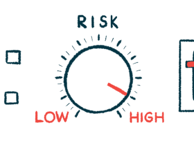 An illustration of a meter measuring risk, and the lever pointed to the high rating scale.