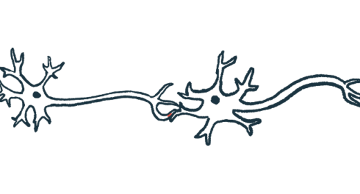 A close-up view of a synapse shows the junction between two nerve cells where electrical impulses pass.